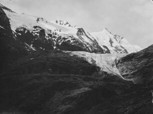 Berggipfel : Panoramablick auf Grossglockner und Pasterze