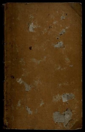 Manual 1794, Göttingen, 1794
