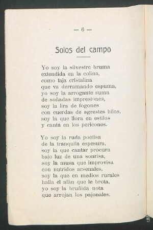 Solos del campo