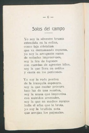 Solos del campo