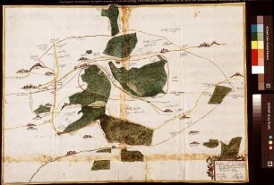 Waldungen im Bezirk Löwenstein und Umgebung