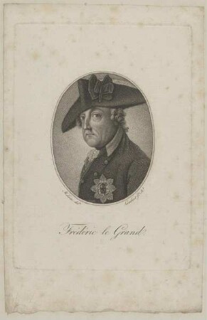 Bildnis des Frédéric le Grand