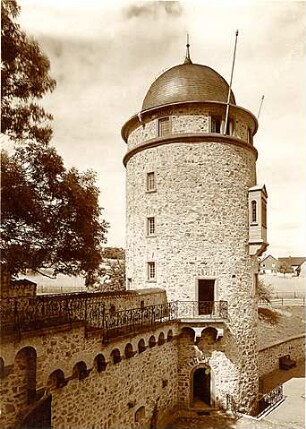 Grund, Peter; Ernsthofen, Modautal; Schloss Ernsthofen - Turm (Ansicht)