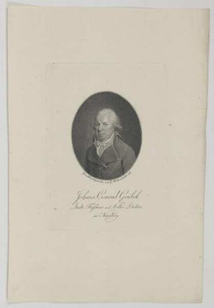 Bildnis des Johann Conrad Grübel