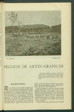 Sección de Artes gráficas
