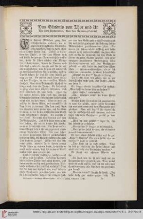 28: Das Bündnis von Thor und Ur : aus dem Kinderleben