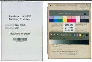 Entnazifizierung Wilhelm Melchers , geb. 06.05.1896 (Haendler)