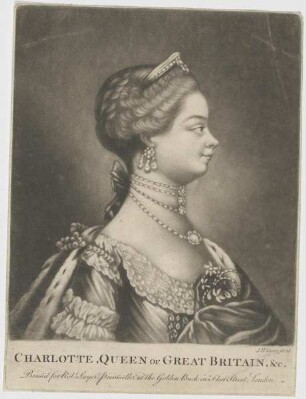 Bildnis der Charlotte, Queen of Great Britain