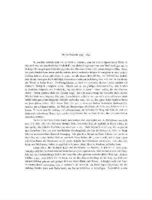 Dritte Periode 1697-1840