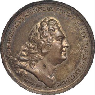 Kurfürst Friedrich August II. - Huldigung von Bautzen