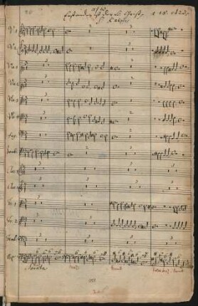 Erstanden ist der heilige Christ; V (5), orch, bc; C-Dur