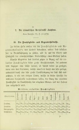 I.2. Die klimatischen Verhältnisse Sachsens