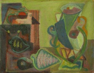 Stilleben mit Krug und Muscheln I
