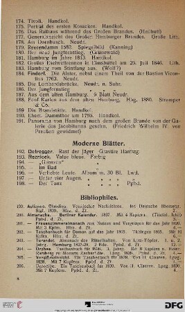 Moderne Blätter (Nr. 192-198)