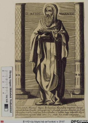 Bildnis hl. Athanasius der Große