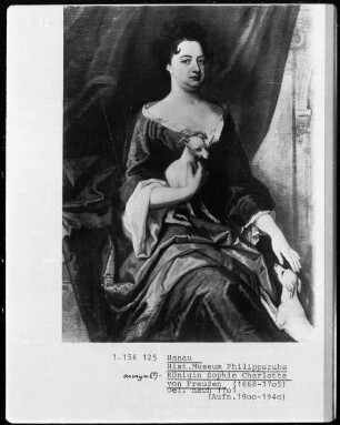 Königin Sophie Charlotte von Preußen, Gemahlin König Friedrich I. von Preußen