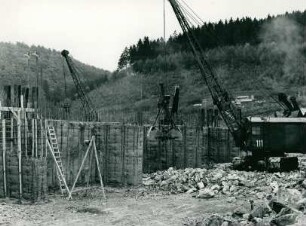 Hennetalsperre,1954-1955