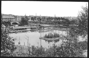 Döbeln. Gondelteich im Bürgergarten