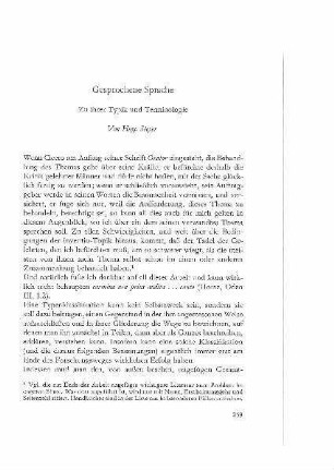 Gesprochene Sprache