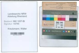 Entnazifizierung Walter Kreutzmann , geb. 07.08.1909 (Chemiker)