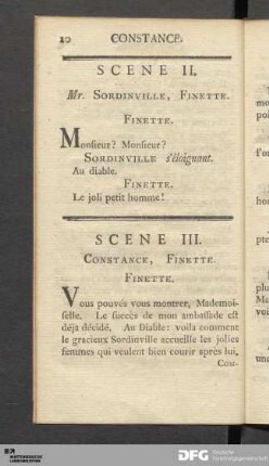 Acte Premier: Scene III.