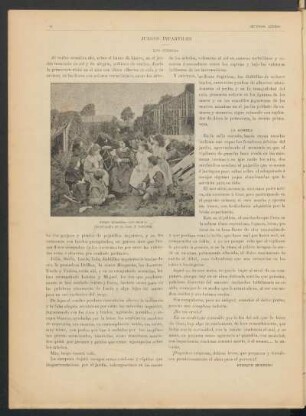 Juegos infantiles - Los cuentos : (De fotografía del Sr. Juan M. Gutiérrez)