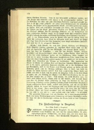 Die Fürstenherberge in Bergedorf.