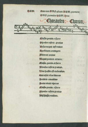 Choraules Chorus.