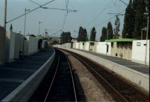 Lampertheim; Mannheim: Riedbahn Neubaustrecke zwischen Lampertheim und Mannheim Hauptbahnhof