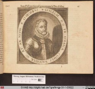 [Porträt WIlhelm I. von Nassau]