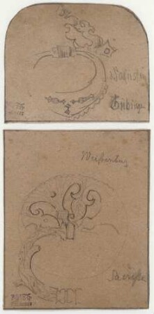Kirchen in Tübingen und Weissenburg, Türzieher der Sakristei