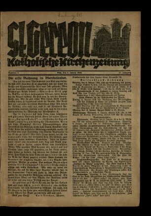 St. Gereon / 17. Jahrgang 1929