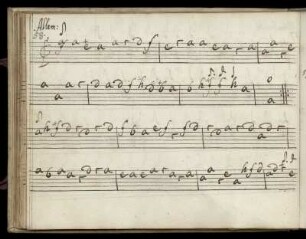 Allemande. Sarabande