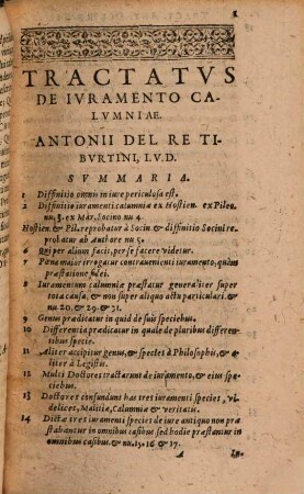 Tractatus de iuramento calumniae