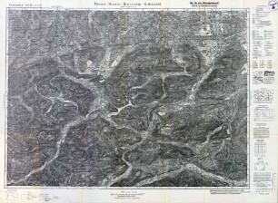 Reichskarte: Einheitsblatt 158 (1cm Karte) Füssen-Murnau-Hinterstein-Mittenwald