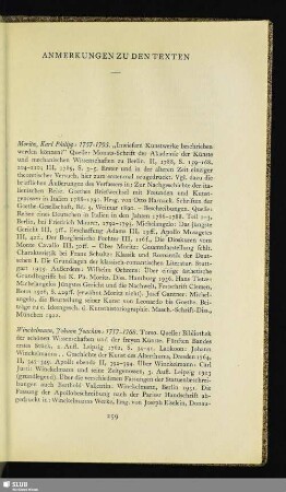 Anmerkungen Zu Den Texten