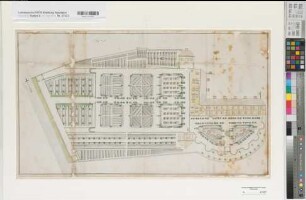 Herford, Plan der Abtei Herford: Barockgarten