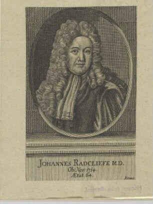 Bildnis des Johannes Radcliffe