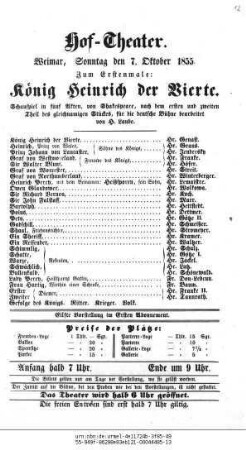 König Heinrich der Vierte
