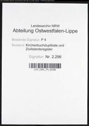 Kirchenbuchduplikat der evangelischen Gemeinde Herscheid (GHT 1867). (Gemeinde: Herscheid, evangelische Gemeinde)