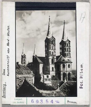 Bamberg: Dom von Nordwesten