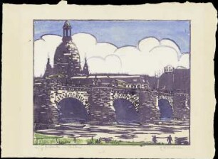 Augustusbrücke in Dresden