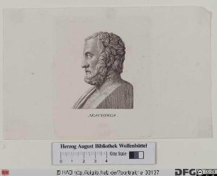 Bildnis Aischines von Athen
