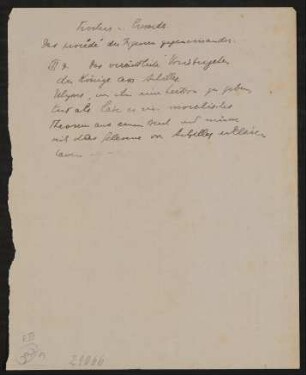 Aufzeichnung Nr. 1749