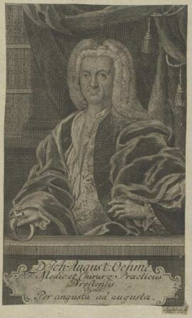 Bildnis des Johann August Oehme