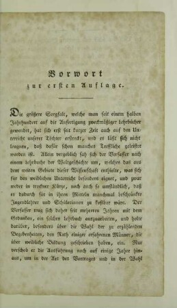 Vorwort zu ersten Auflage