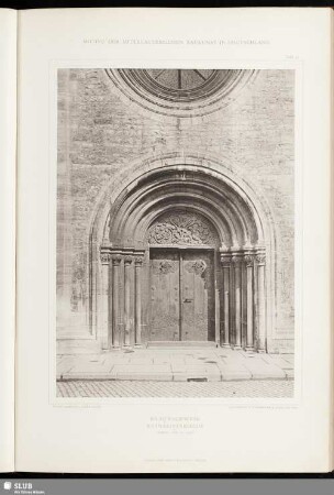 Braunschweig, Katharinenkirche, Portal