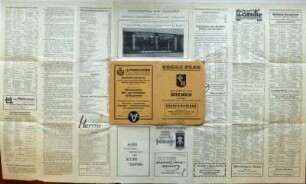 Stadtplan Bremen 1935