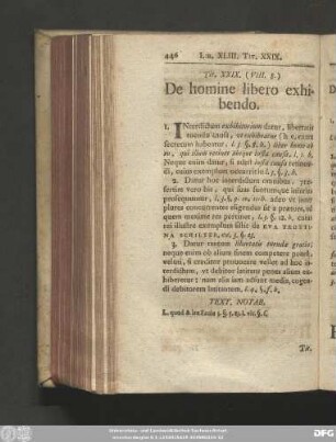 Tit. XXIX. (VIII. 8.) De homine libero exhibendo.