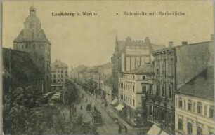 Postkarte, Landsberg an der Warthe (Neumark) (Gorzów Wielkopolski)